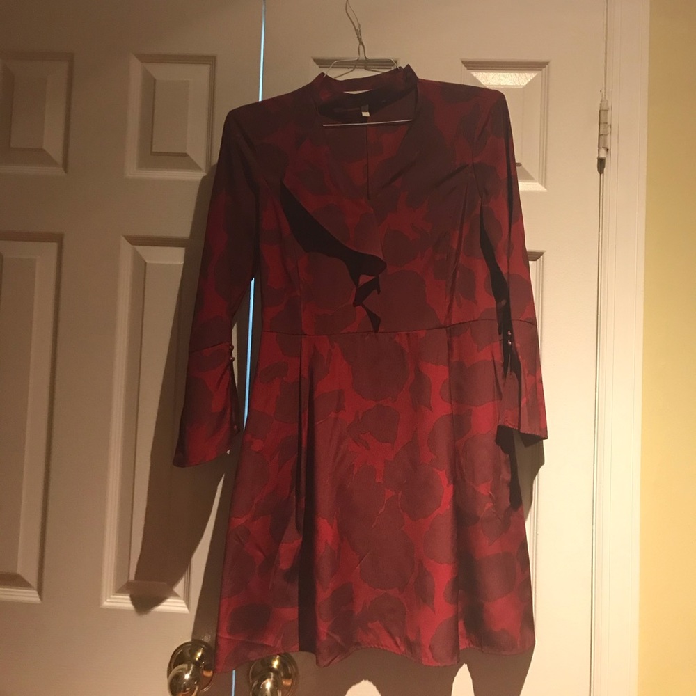 Derek Lam 10 Crosby Silk Dress for the holidays.
